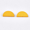 Painted Natural Wood Beads WOOD-T021-05B-07-2