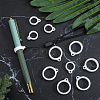 60Pcs 2 Style Silicone Pendant SIL-GF0001-43C-4