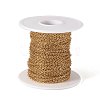 PVD Vacuum Plating 316 Stainless Steel Cable Chains CHS-H020-12G-10M-3