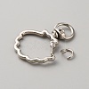 Alloy Swivel Clasps PALLOY-WH0104-16D-P-2