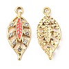 Zinc Alloy Pendants FIND-C035-02G-04-1