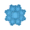 DIY Christmas Snowflake Pendant Food Grade Silicone Molds XMAS-PW0001-011G-2