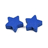 Spray Painted Wood Beads WOOD-F017-01D-2