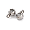 202 Stainless Steel Beads STAS-S151-02P-C-2