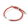 Adjustable Nylon Cord Slider Bracelet Making MAK-F026-A02-P-2