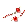 Glass Pendants KK-P242-05G-2