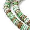 Handmade Polymer Clay Beads Strands CLAY-R089-8mm-T003-6