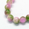 Natural Dyed Persian Jade Gemstone Bead Strands G-R271-6mm-XP25-2