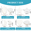4 Strands 4 Styles Natural Freshwater Shell Beads Strands SHEL-BC0001-032-2