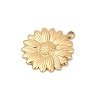 304 Stainless Steel Pendants STAS-C121-44F-G-2