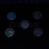 UV Plating Luminous Transparent Acrylic Beads OACR-P010-05D-2
