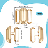 12Pcs Alloy Interlocking Clasps FIND-PH0038-27G-2