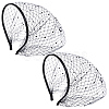 Mesh Veil Cloth Hair Bands AJEW-WH20120-52A-1