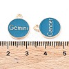 Alloy Enamel Pendants ENAM-S124-01B-05-4