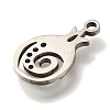 201 Stainless Steel Pendants STAS-R136-01P-04-2