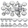 10Sets Transparent Glass Beads GLAA-AN0001-01A-1