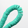 Handmade Polymer Clay Beads X-CLAY-R067-4.0mm-34-2