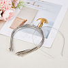 36Pcs Iron Hair Band Findings OHAR-OC0001-11-4