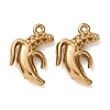 304 Stainless Steel Charms STAS-Z176-01G-04-1