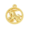 Twelve Constellations Alloy Pendants PALLOY-Q006-01C-G-1