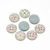 Resin Cabochons CRES-Q192-10mm-10AB-1
