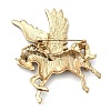 Pegasus Alloy Enamel Pins for Clothes for Women X-JEWB-F043-03-2