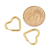 PVD Vacuum Plating 201 Stainless Steel Heart Hoop Earrings EJEW-Q002-03G-5