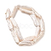 Natural Baroque Pearl Keshi Pearl Beads Strands PEAR-E016-016-2