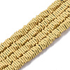 Spray Painted Non-magnetic Synthetic Hematite Beads Strands G-R468-01-M-3