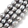 Dyed Natural Cultured Freshwater Pearl Beads Strands PEAR-P062-29C-2