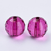 Transparent Acrylic Beads X-TACR-Q254-20mm-V65-2