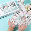 Flower Gauze & Sequin Embroidery Ornament Accessories DIY-WH20081-002A-3