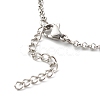 Tarnish Resistant 304 Stainless Steel Chain Bracelet Makings AJEW-JB00994-4