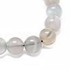 Natural Grey Moonstone Beads Strands G-F632-24-01-2