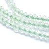 Natural Prehnite Beads Strands G-E530-14E-3