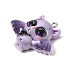 Halloween Printed Opaque Resin Pendants RE-CBAD0A2-07C-P-2
