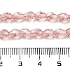 Electroplate Glass Beads Strands EGLA-R008-6x4mm-7-2