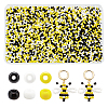 3 Color Opaque Colours Glass Seed Beads SEED-PH0001-52-1