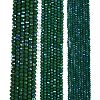 Electroplate Opaque Solid Color Glass Beads Strands LS-EGLA-A044-P2mm-L09-2