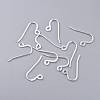304 Stainless Steel French Earring Hooks STAS-K210-24S-1