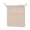 Cotton Packing Pouches Drawstring Bags ABAG-R011-12x15-2