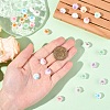 30Pcs 6 Colors Opaque Acrylic Beads FIND-YW0008-06-5