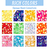 12 Colors Opaque Resin Cabochons CRES-PH0001-05-6