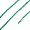 Round Waxed Polyester Thread String YC-D004-02E-133-3