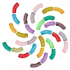 40Pcs 10 Colors Acrylic Beads SACR-SC0001-04-1