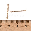 Ion Plating(IP) 304 Stainless Steel Connector Charms STAS-Q323-02B-RG-3