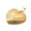 304 Stainless Steel Pendants STAS-B079-03G-03-2
