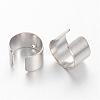 Platinum Color Brass Ear Cuff Findings X-KK-1642-N-2