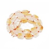 Heated Natural Citrine Beads Strands G-F725-13-2