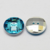 Taiwan Acrylic Rhinestone Buttons BUTT-F022-10mm-25-2